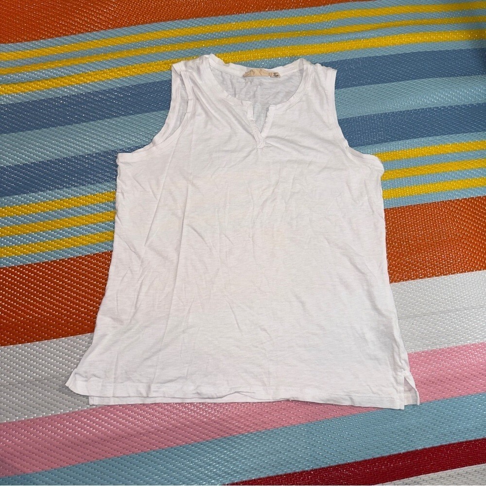 Christian Siriano White Tank Top